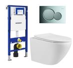 Nieuwe Geberit Up320 Toiletset incl alle toebehoren!!!, Doe-het-zelf en Verbouw, Sanitair, Toilet, Ophalen of Verzenden, Zo goed als nieuw