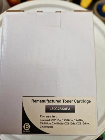 Lexmark L802C Toner Cyan - Nieuw in doos beschikbaar voor biedingen