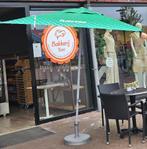 Fuze-tea parasols, Tuin en Terras, Parasols, Ophalen, Gebruikt, Stokparasol