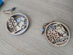 2x houten Kerstboom hangers, Diversen, Kerst, Ophalen of Verzenden, Zo goed als nieuw