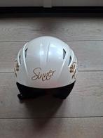 Sinner Skihelm Dames - Parelmoer/Goud - M/L, Overige merken, Gebruikt, Overige typen, Ophalen of Verzenden