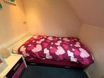 Roze bed 90 bij 200, Kinderen en Baby's, Kinderkamer | Bedden, Ophalen, Zo goed als nieuw, 180 cm of meer, 85 tot 100 cm