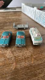 4 oude Tomica modellen ongeveer 1/50 in bespeelde staat, Ophalen of Verzenden, Gebruikt, Auto