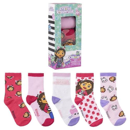 Gabby's Poppenhuis Sokken - 5 paar - Maat 23/26, Kinderen en Baby's, Kinderkleding | Schoenen en Sokken, Nieuw, Sokken, Meisje