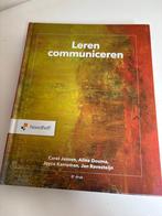 Leren communiceren 8e druk, Boeken, Carel Jansen, Aline Douma, Joyce Karreman, Jan Ravesteijn, Zo goed als nieuw, Beta, HBO