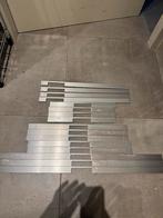 Keukenkast handgrepen geborsteld aluminum, Huis en Inrichting, Keuken | Keukenelementen, Ophalen of Verzenden, 50 tot 100 cm, Minder dan 100 cm