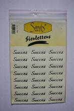 21 st. Sandy-art succes sierstickers zilverkleur 8506, Hobby en Vrije tijd, Verzenden, Nieuw, Overige thema's, Overige typen