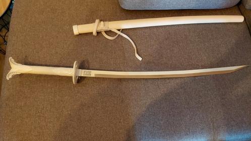 Wit zwaard met schede, Hobby en Vrije tijd, Kostuums, Theaterbenodigdheden en LARP, Zo goed als nieuw, Accessoires, Ophalen of Verzenden