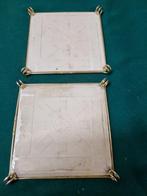 Art nouveau tegel onderzetters vintage, Ophalen of Verzenden