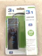 USB 3.1 4-poorts USB-hub (nieuw in verpakking), Ophalen, Nieuw, USB-hub, Laptop