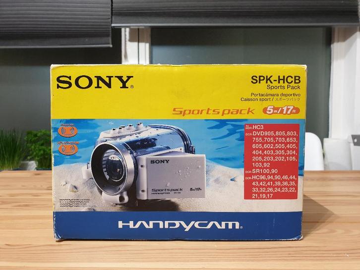Sony SPK-HCB Onderwater Box, Audio, Tv en Foto, Fotografie | Onderwatercamera's, Zo goed als nieuw, Onderwaterhuis, Minder dan 10 meter
