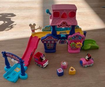 Vtech minimouse garage ijssalon toet toet auto's 