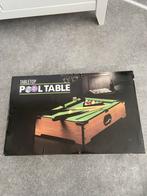 Mini pool tafel, Sport en Fitness, Ophalen of Verzenden, Zo goed als nieuw, Pooltafel