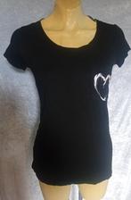 2 Leuke positie shirts van Prenatal maat M, Maat 38/40 (M), Zwart, Zo goed als nieuw, Shirt of Top