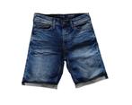 Gave C&A jog the denim short maat 32., W32 (confectie 46) of kleiner, C&A, Blauw, Zo goed als nieuw