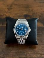 Rolex datejust 41 Blue Dial, Staal, Polshorloge, Nieuw, Ophalen of Verzenden