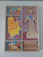 Houten magnetische aankleedpop, Ophalen of Verzenden, Zo goed als nieuw, Overige typen