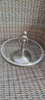 Lifestyle etagere glas met metaal, Ophalen of Verzenden, Zo goed als nieuw