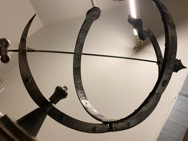 Messing Windwijzer, Tuin en Terras, Windwijzers en Windmolens, Gebruikt, Ophalen