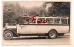 Oude fotokaart met een bus touringcar Wernigerode, Ophalen, 1920 tot 1940, Duitsland