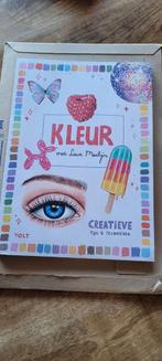 KLEUR met Lieve Merlijn, Hobby en Vrije tijd, Ophalen of Verzenden, Nieuw, Papier, Schets- of Tekenboek