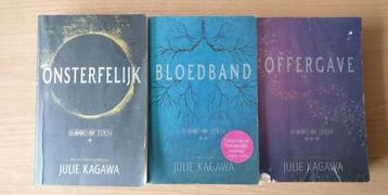 Julie Kagawa - 3x Blood of Eden, Nederlandstalig, beschadigd beschikbaar voor biedingen