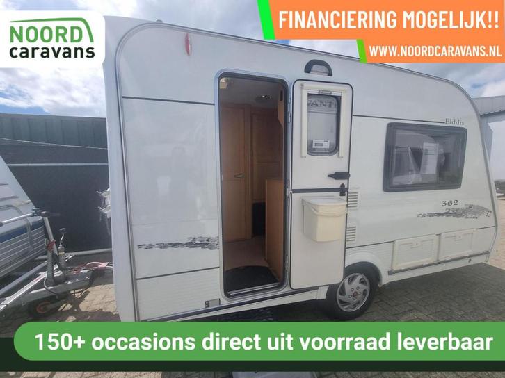 ELDDIS AVANTE 362 ENKELE BEDDEN +MOVER+ULTRA HEAT+ULTRASTORE, Caravans en Kamperen, Caravans, Bedrijf, tot en met 2, 750 - 1000 kg