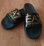 *NIEUW* heren slippers EA7  mt 43, Slippers, Zwart, Nieuw, Ea7
