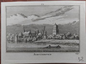 172 / Schoonhoven Gravure van A. Rademaker beschikbaar voor biedingen