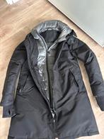 Zwarte airforce parka jas, Kleding | Dames, Jassen | Winter, Airforce, Zwart, Maat 42/44 (L), Ophalen of Verzenden