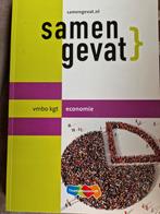 Samengevat vmbo-kgt Economie, Boeken, Schoolboeken, Economie, Ophalen of Verzenden, Zo goed als nieuw, VMBO