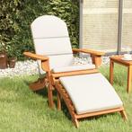 Tuinstoel Adirondack met voetensteun, Huis en Inrichting, Stoelen, Verzenden, Nieuw