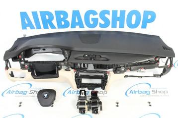 Airbag set - Dashboard zwart/beige BMW X5 F15 (2013-2018) beschikbaar voor biedingen