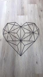 Decoratief metalen hart, Ophalen of Verzenden, Zo goed als nieuw