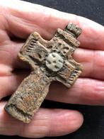Bodemvondst Orthodox oude KRUISHANGER van BOT Kerst geschenk, Antiek en Kunst, Antiek | Religie, Verzenden