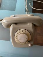 Vintage draaischijf telefoon T-65, Telecommunicatie, Vaste telefoons | Niet Draadloos, Ophalen of Verzenden, Gebruikt, Met draaischijf