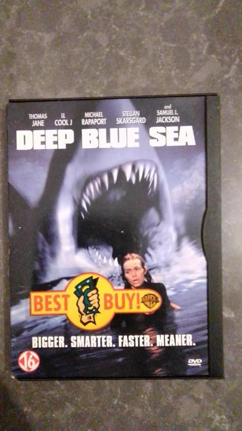 DVD - Deep Blue Sea, Cd's en Dvd's, Dvd's | Actie, Gebruikt, Actie, Vanaf 12 jaar, Ophalen of Verzenden