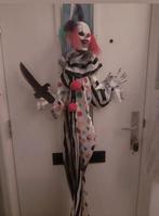 Halloween Hangende Clown te Huur, Hobby en Vrije tijd, Ophalen of Verzenden, Nieuw, Feestartikel, Halloween of Griezel