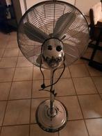Vintage Zilveren Statiefventilator, Witgoed en Apparatuur, Ventilatoren, Ophalen
