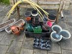 Heel veel kweekpotten bloempotten mandjes voor tulpen, Tuin en Terras, Ophalen, Kunststof, Rond, Zo goed als nieuw
