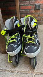 Skeelers met verstelbare mt 35-38 Oxelo met accessories, Sport en Fitness, Skeelers, Kinderen, Inline skates 4 wielen, Ophalen