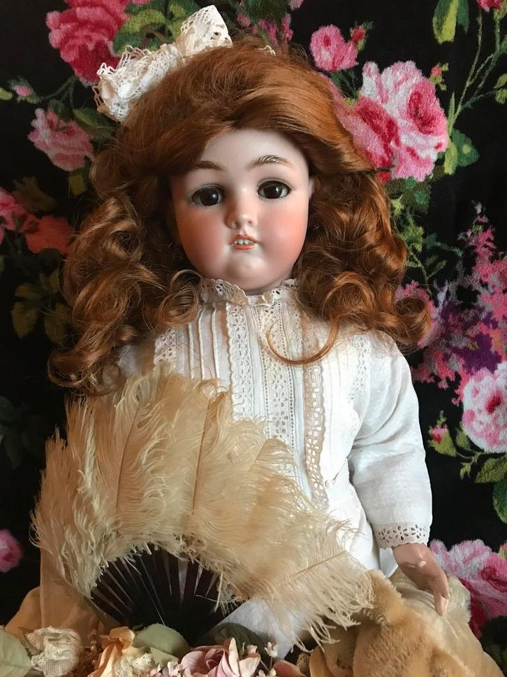 Prachtige antieke karakter pop van Simon & Halbig Jutta 1340, Antiek en Kunst, Antiek | Speelgoed, Ophalen of Verzenden