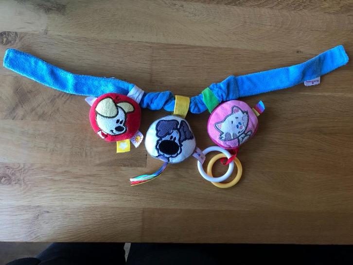 Woezel en Pip wagenspanner voor autostoel / Maxi-Cosi, Kinderen en Baby's, Speelgoed | Babyspeelgoed, Gebruikt, Overige typen