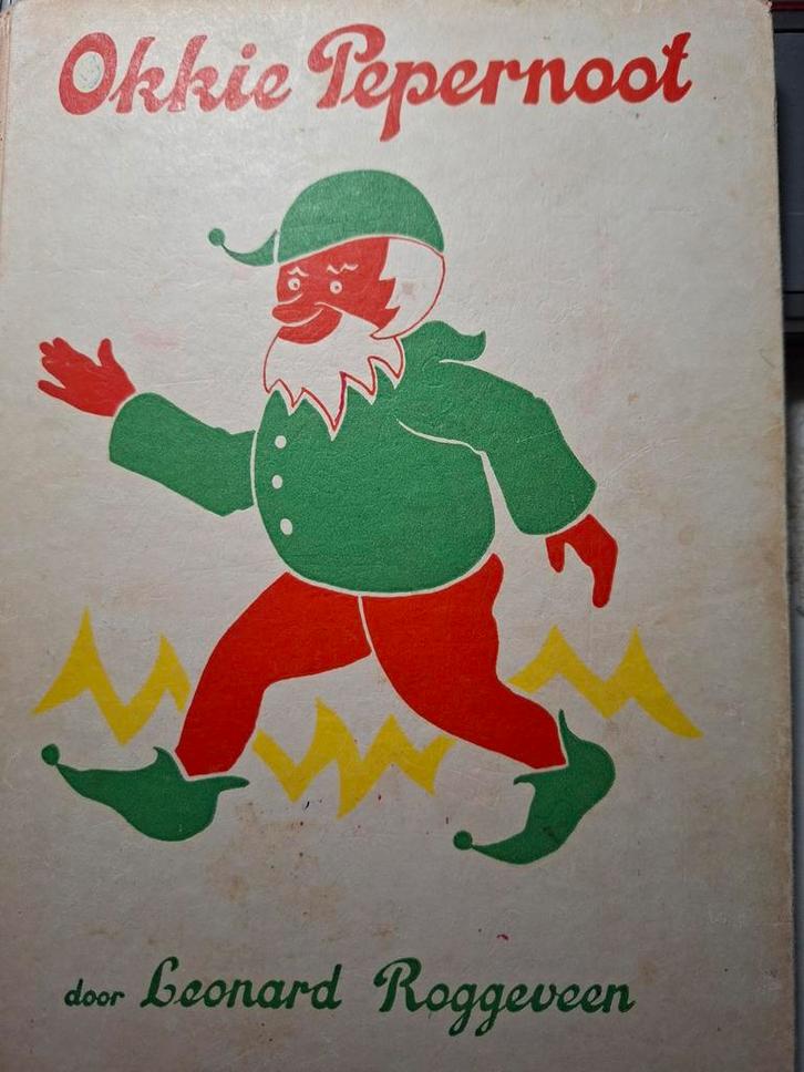 Okkie Pepernoot - Leonard Roggeveen - Jaren 50, Boeken, Kinderboeken | Jeugd | onder 10 jaar, Gelezen, Fictie algemeen, Ophalen of Verzenden