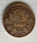 Halve Mark 1907 - Deutsches Reich, Verzenden, Duitsland, Losse munt, Zilver
