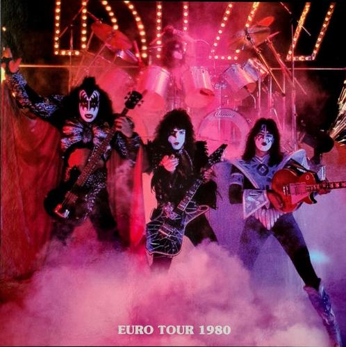 KISS Euro Tour 1980 4LP Picture Discs Box, Cd's en Dvd's, Vinyl | Rock, Zo goed als nieuw, Poprock, 12 inch, Ophalen of Verzenden