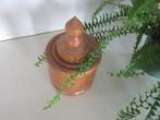Mooie brocante houten tabakspot / houten dekselpot, Ophalen of Verzenden, Zo goed als nieuw, Tabaksdoos of Verpakking