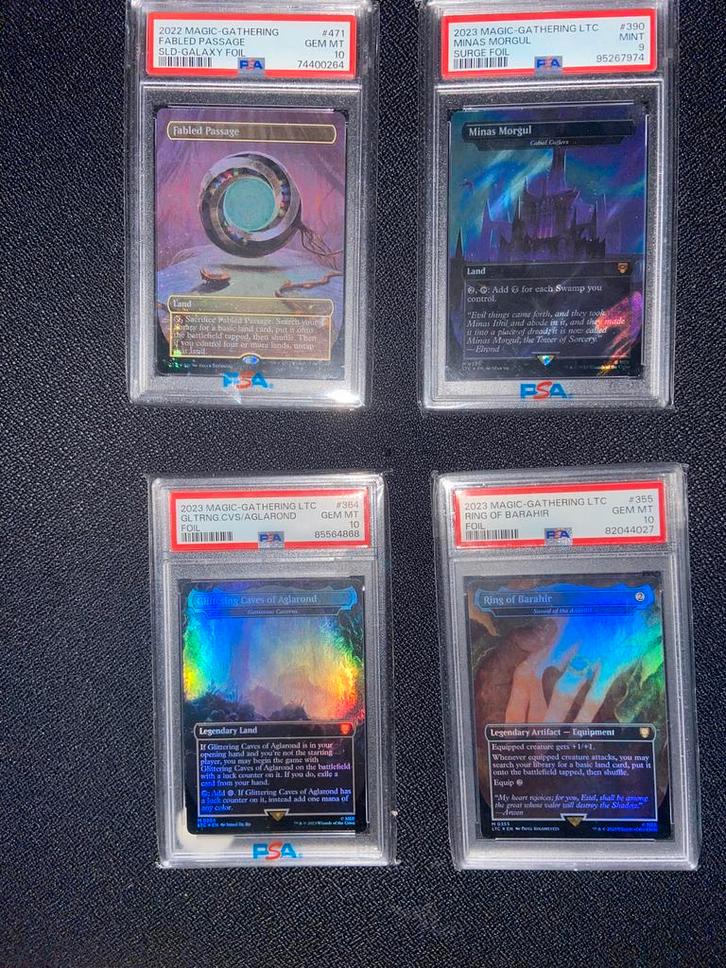Diverse Lord of the Rings PSA Slabs! + Mirage Ook te ruil, Hobby en Vrije tijd, Verzamelkaartspellen | Magic the Gathering, Zo goed als nieuw