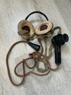 Engelse/Canadese Microphone hand no7 set, Verzamelen, Militaria | Tweede Wereldoorlog, Ophalen of Verzenden