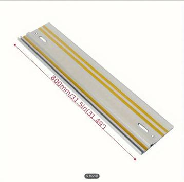 Geleiderail 240cm (3x80cm) + Verbindingstaven - Nieuw! beschikbaar voor biedingen